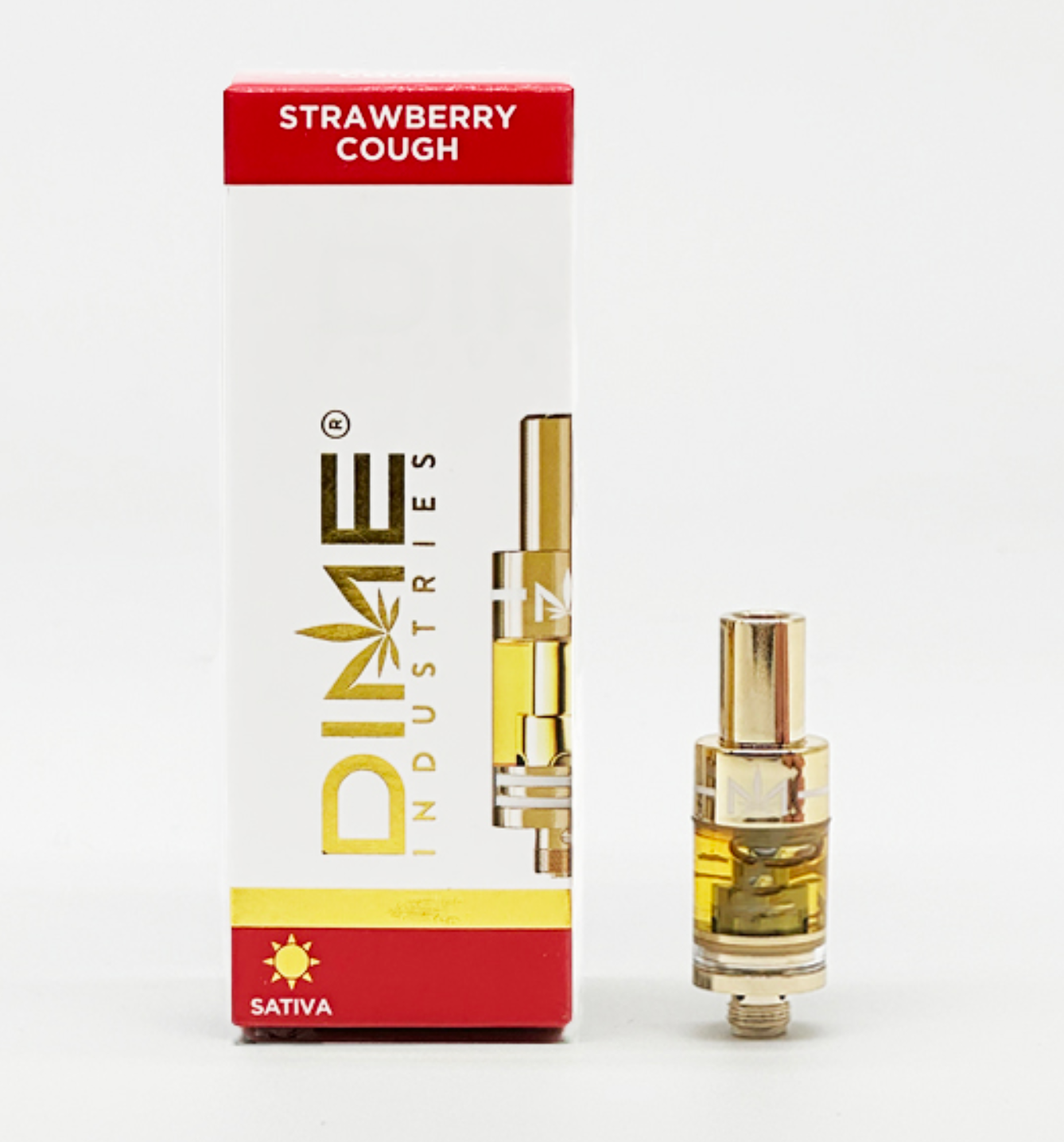 Screenshot 2024-12-27 at 4.21.28 PM Dime Industries - Strawberry Cough - Cartridge 1g - Image 1